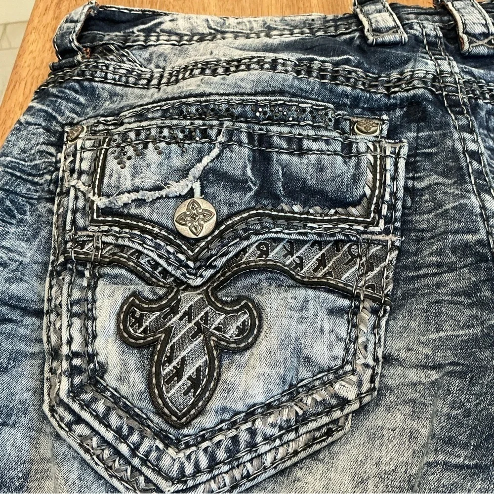 ROCK REVIAL MENS JEANS COLLECTORS EDITION 712/1000 SIZE 36